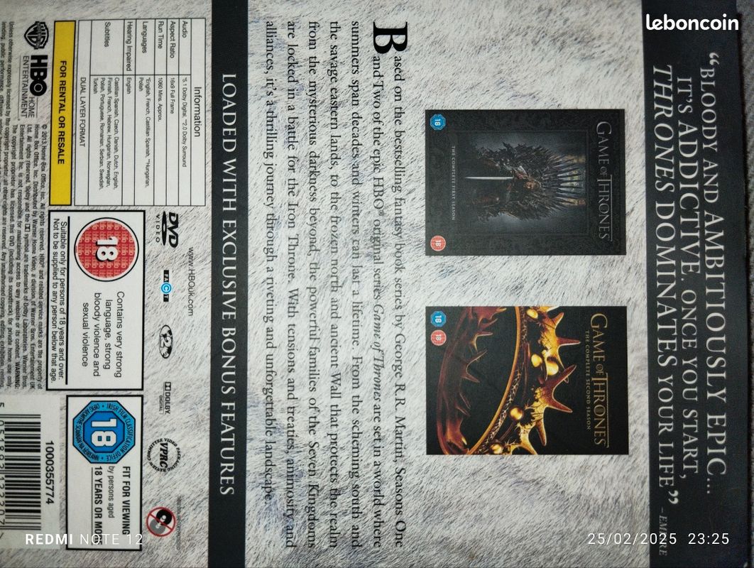 Coffret DVD Saison 1 et 2 (image 3)