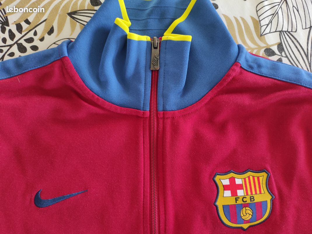 Doudoune Sans Manche FC Barcelone – Collection Officielle, Adulte Homme, En Polyester, Taille Unique (adulte)