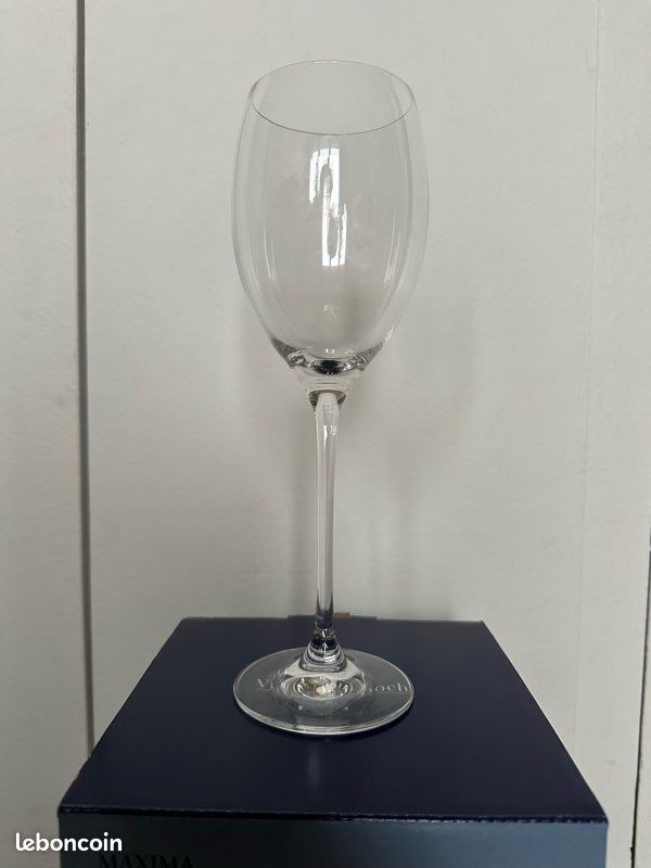 Verres à Vin Blanc Villeroy & Boch Maxima – 4 Pièces, 125 Ml, Cristal Transparent, Lave-vaisselle