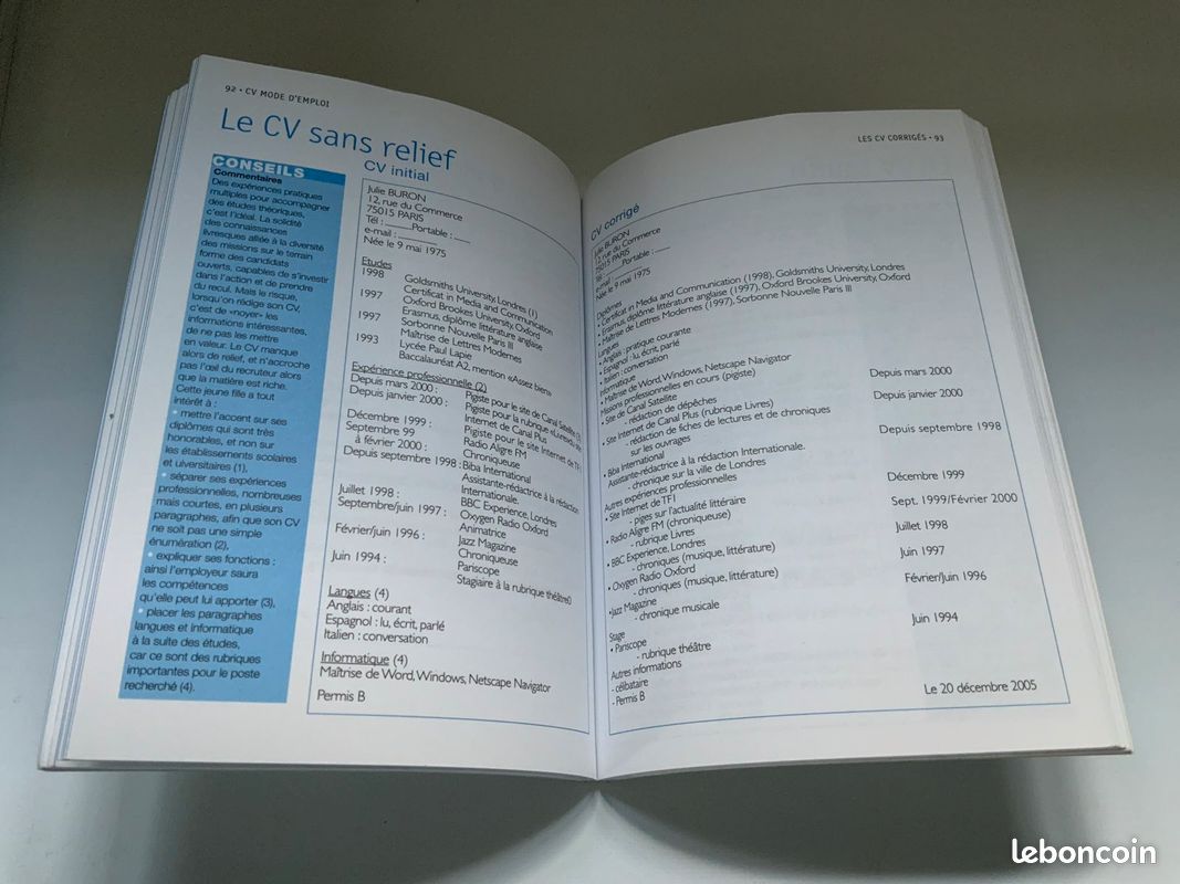 CV mode d’emploi - Guide complet - Marabout Pratique (image 4)