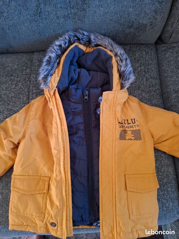 Manteau avec doudoune amovible (image 1)