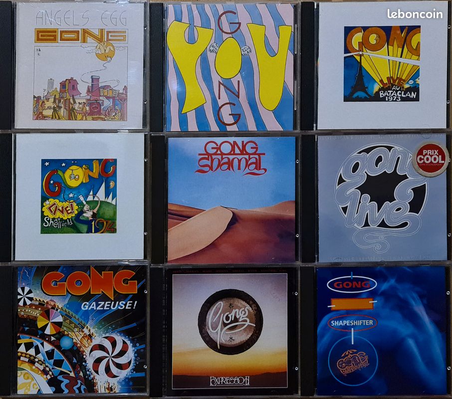 Albums CD de GONG (image 1)