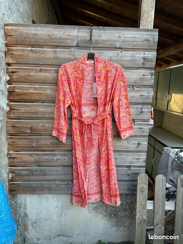 Kimono long orange (image 4)