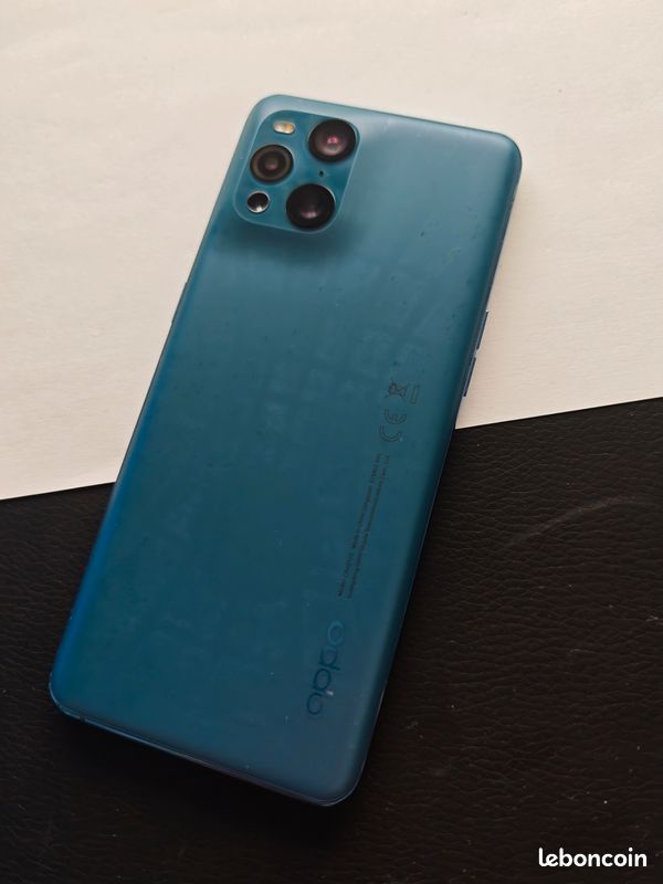 OPPO find x3 pro écran lignes vertes (image 2)