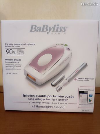 Epilateur lumière pulsée Babyliss Homelight Essential Électroménager