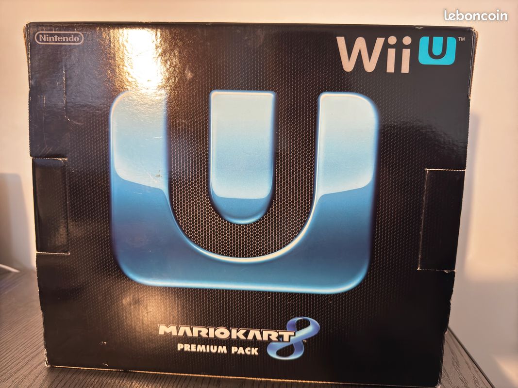 Wii U 32Go Noir pack Mario Kart 8 + 4 jeux (image 5)