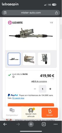 Crémaillère De Direction PEUGEOT 207 SW (WK_) 1.6 HDi 11256438