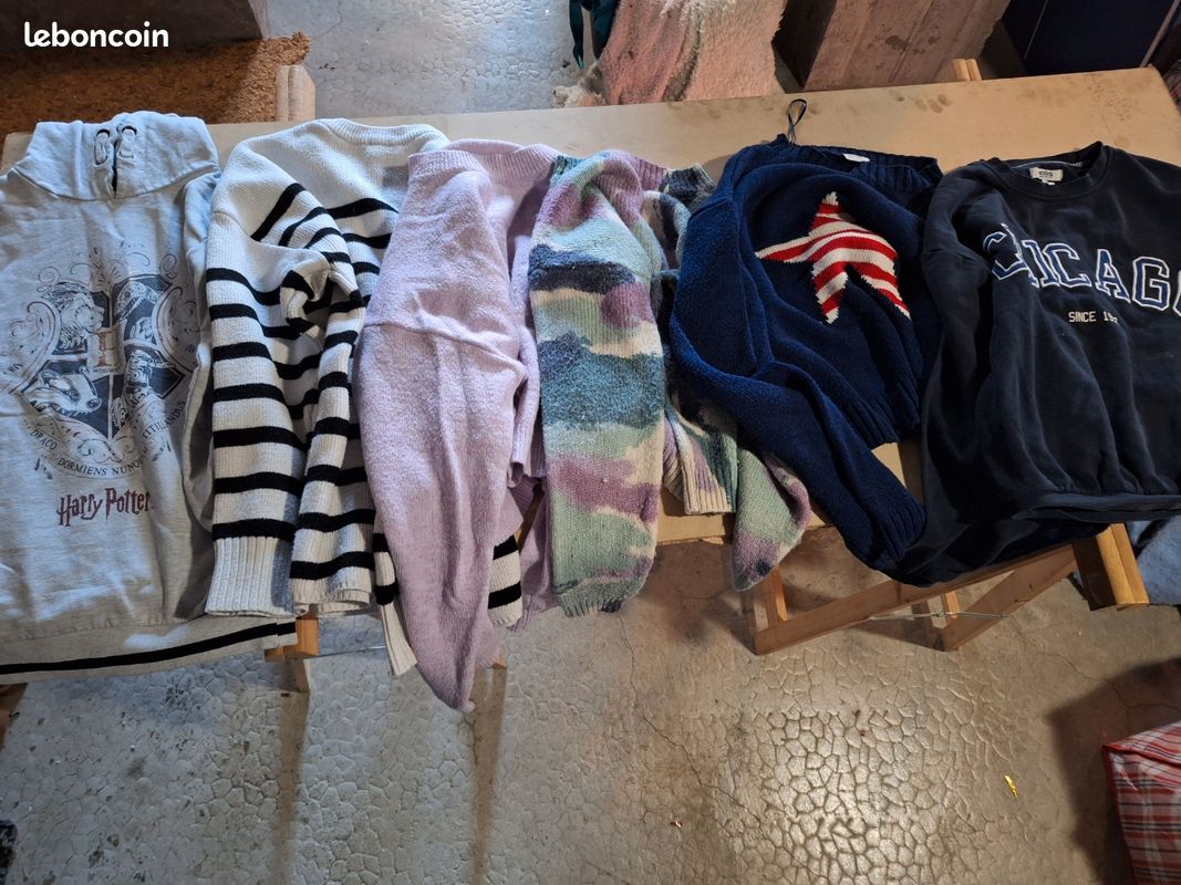 Pulls fille 10 12 ans (image 1)