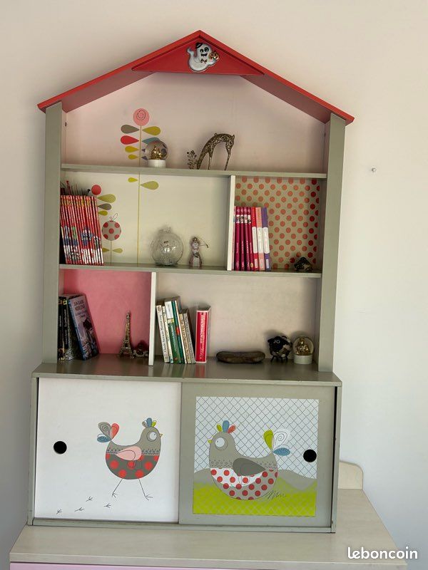 Commode et bibliothèque enfant (image 2)