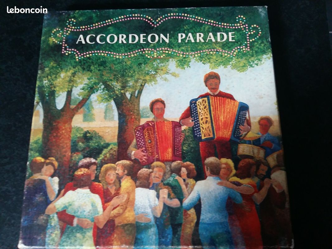 6 vinyles 33T Accordéon parade (image 1)