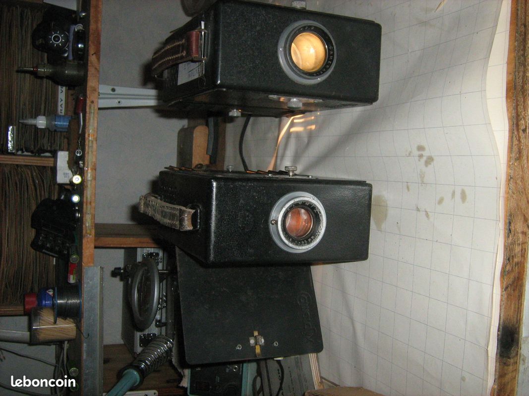 Projecteur de film 35 mm et plaques de verre (AP-14-2954(1/6