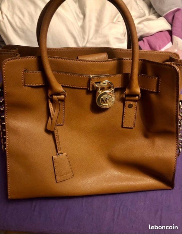 Sac à main Michael Kors camel (image 1)