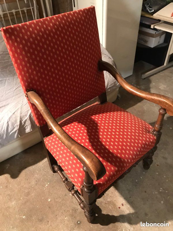 Fauteuil style Louis XIII (image 3)