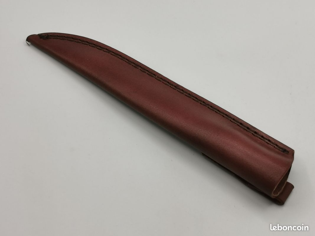 Couteau De Chasse En Acier Damas Artisanal – Le Camarguais – Édition Limitée - Coutellerie Hosteel (image 16)