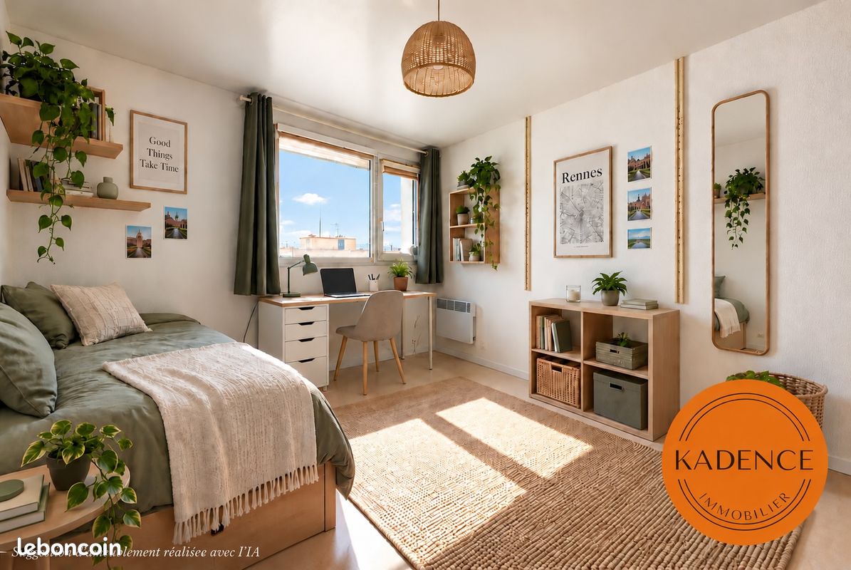 Appartement 1 pièce 17 m² · à Rennes · 17 m² · 94 500 €