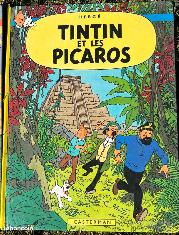 2 BD Tintin édition 1984 (image 3)