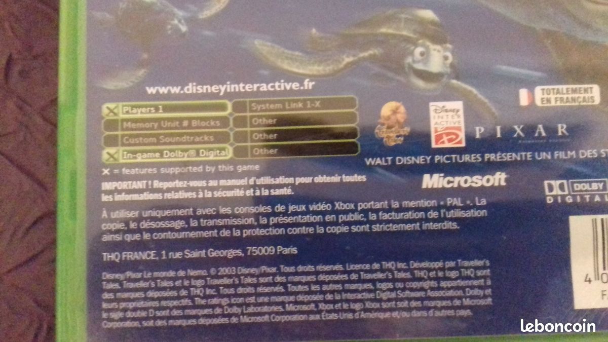 Le monde de nemo xbox (image 4)