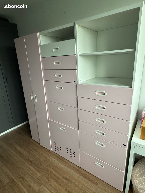 Ensemble meuble IKEA enfant - SMASTAD (image 1)