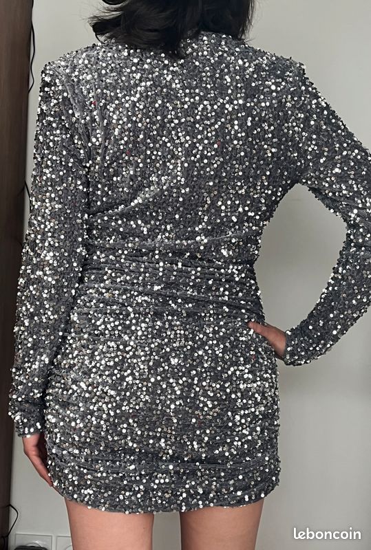 Robe de soirée MAJE "Requin" taille 40 (image 3)