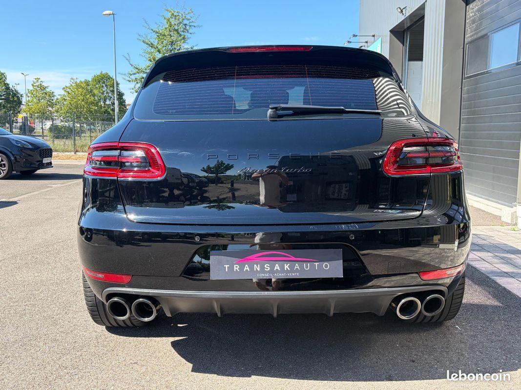 PORSCHE MACAN Turbo 3.6 V6 400 ch PDK avec CARPLAY / AUDIO BOSE / CAMERA (image 6)