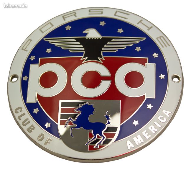 Badge émaillé PCA - Porsche Club of America (image 3)