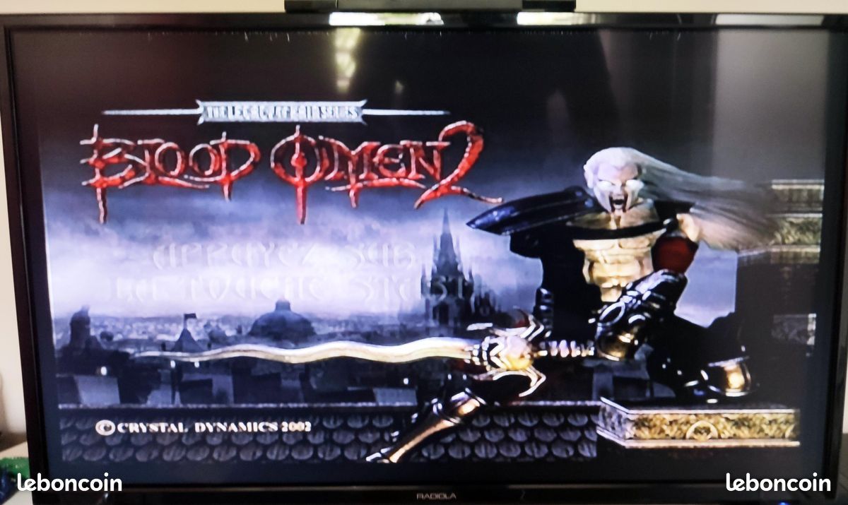 Blood Omen 2 The Legacy of Kain Series (disque promotionnel) (PS2) (Rare) (image 3)