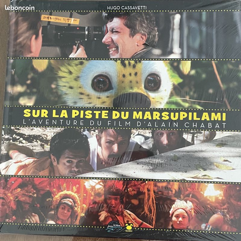 Bandes dessinees le livre et la bd du film marsupilami + 1 poster + 1 peluche marsu (image 4)