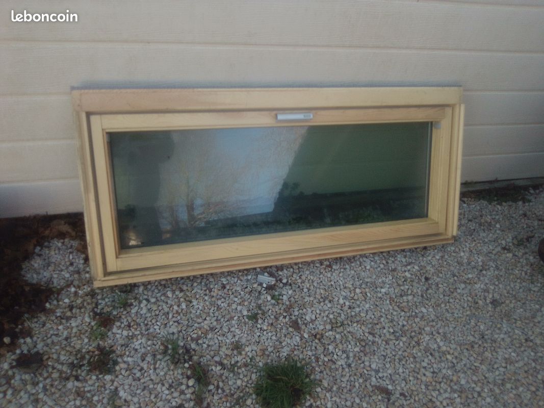 Verrière d'angle à souflet Velux VFE Tout confort bois UK31 2057 60 x h.134 cm (image 1)