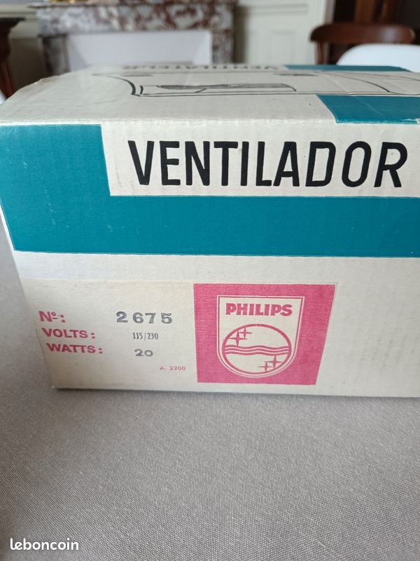 Rare ventilateur Philips 1970 (image 5)