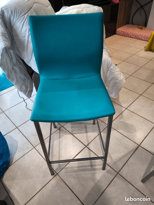 Chaises de bar 4 pieds (image 7)