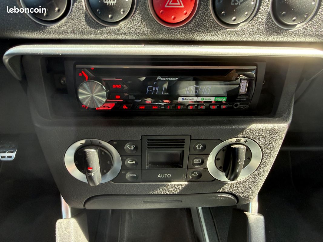 Audi tt coupe 1.8 t 180 ch - interieur cuir - radio - verrouillage centralise - (image 16)