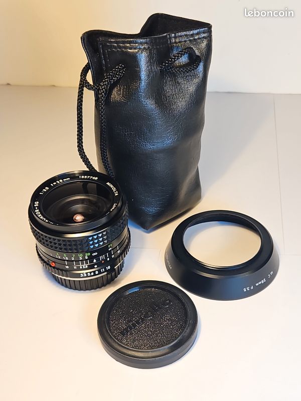 Minolta MC W Rokkor SG 28mm f3.5 (Gebraucht) in Büron für CHF 5 – mit