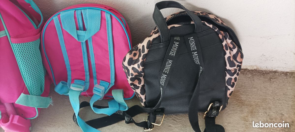 Lot de sacs à dos /cartable à roulettes/enfant/Fille (image 6)