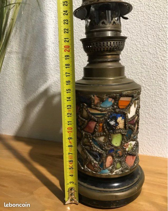 🌟✨ Magnifique lampe à huile ancienne ✨🌟 (image 8)