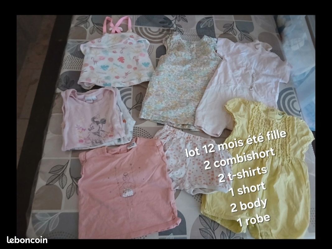 Lot vêtements fille de 6 mois a 24 mois (image 2)