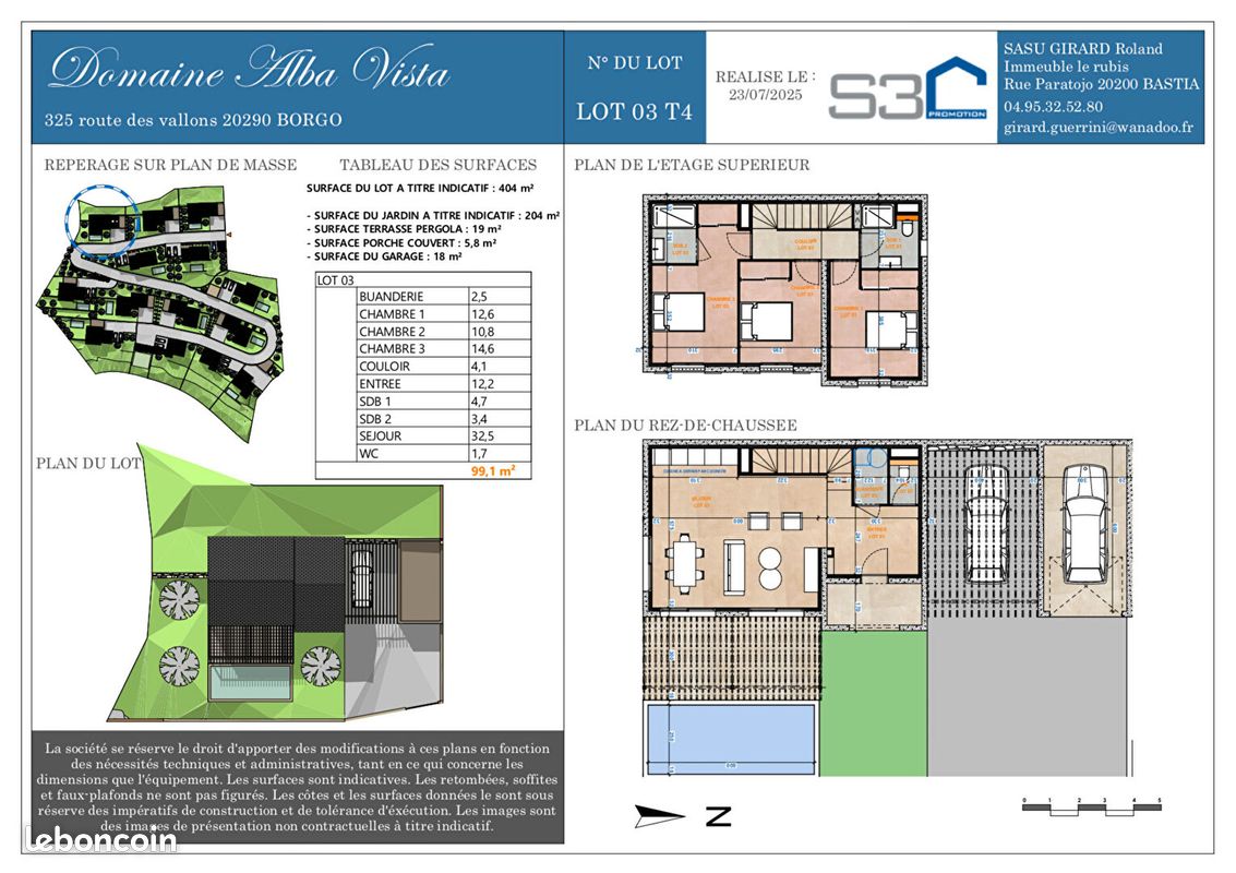 Maison 4 pièces 100 m² · à Borgo · 100 m² · 399 000 €