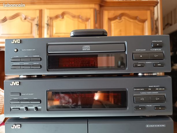 Platine Cassette K7 Vintage JVC KD-D2 - Révisée, Made In Japan, Bon état De Fonctionnement