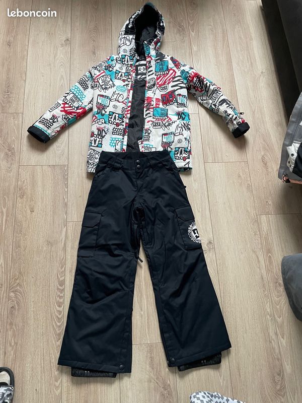 Pantalon De Snowboard DC Shoes Brigade 45K – Homme – Taille L – Blanc – Neuf