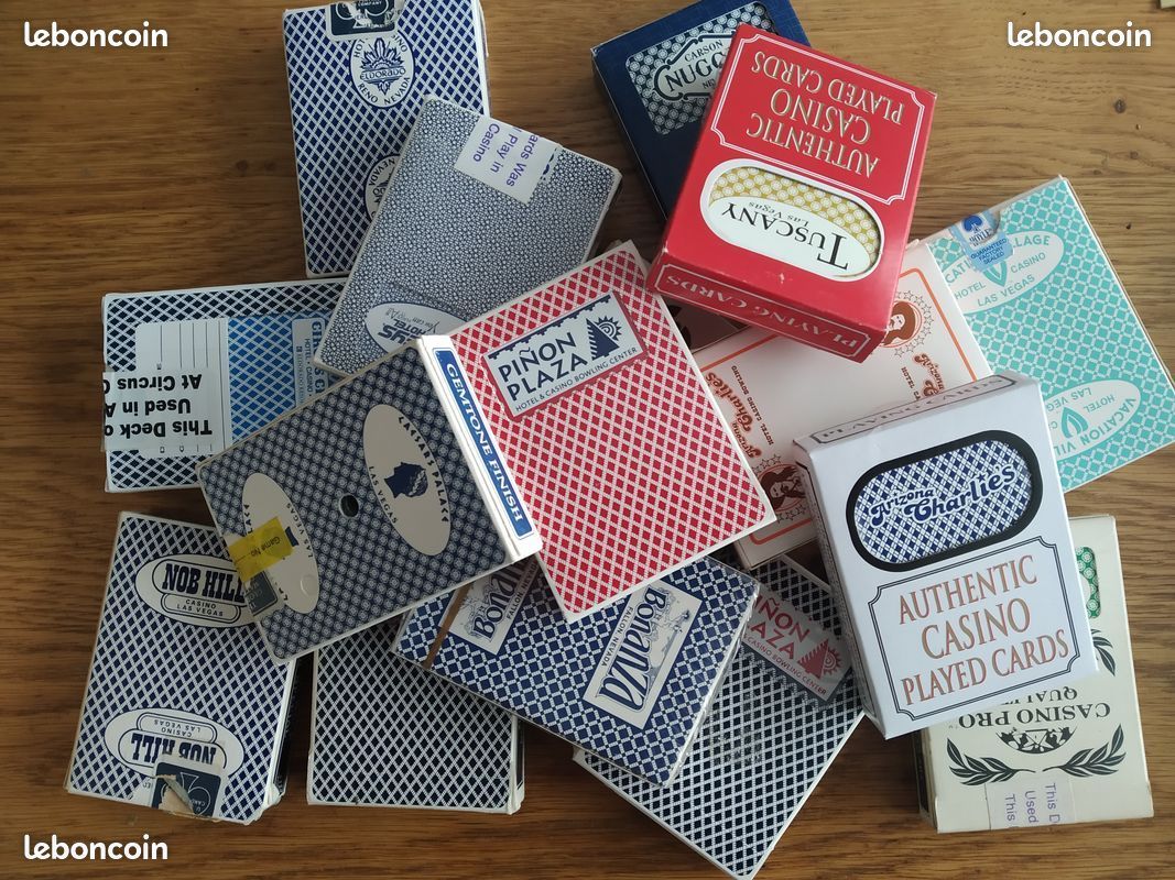 Jeu de cartes à jouer au poker des années 1970, jeu de cartes vintage, cadeau pour
