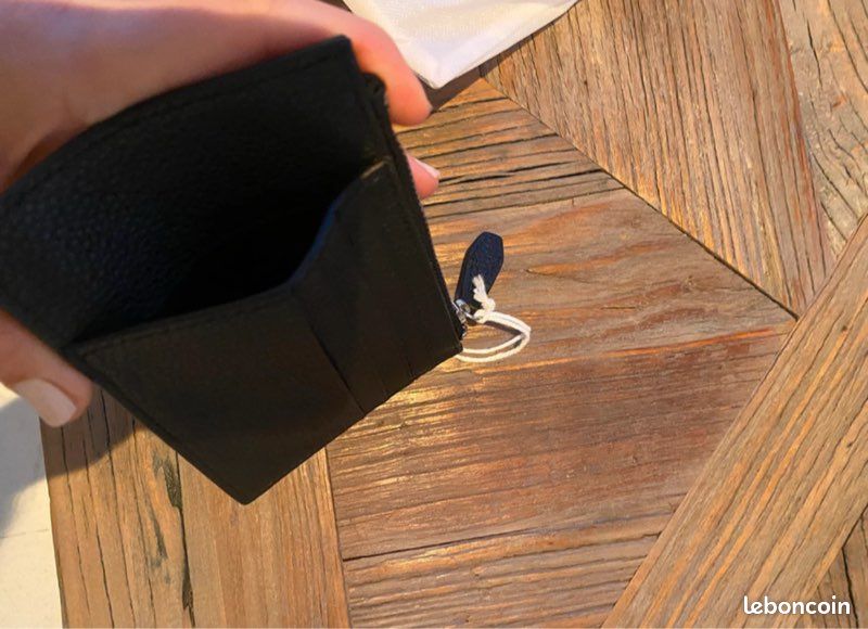Lancel, Porte-cartes zippé Ninon en cuir grainé (image 4)