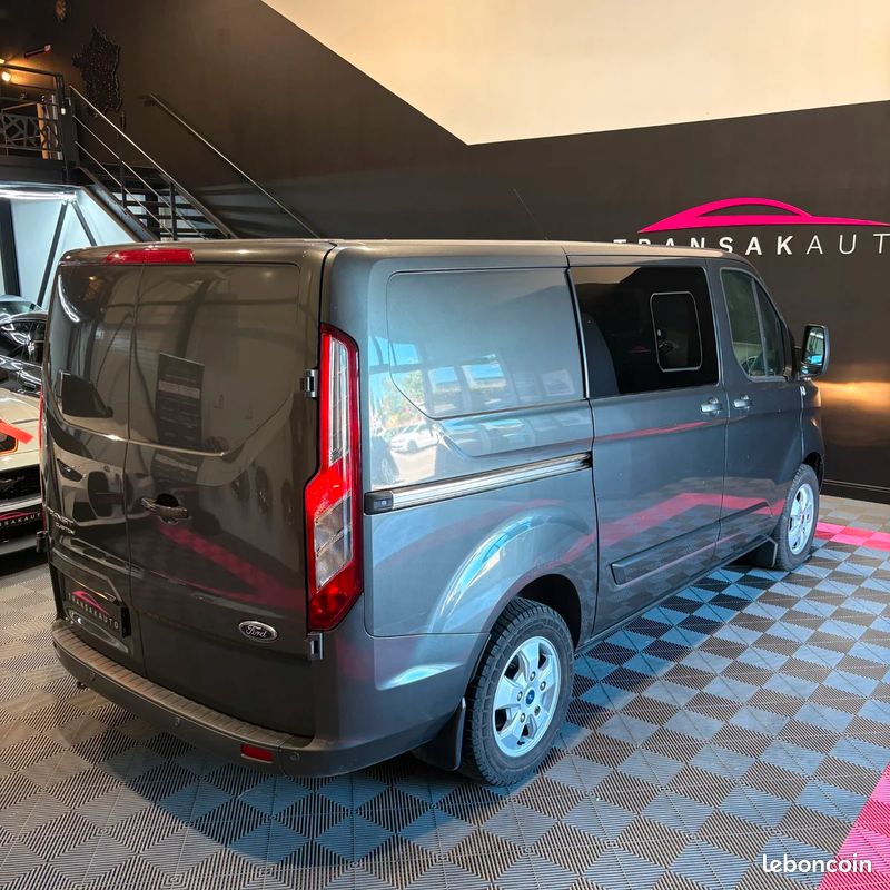 FORD TRANSIT CUSTOM CABINE APPROFONDIE 290 L1H1 2.0 TDCi 170 TREND BUSINESS / MOTEUR CHANGE MAI 2026 / CAMERA DE RECUL / RADAR AV/AR (image 5)