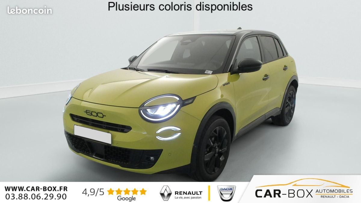 Fiat 600 T-Gen 3 1.2 Hybrid 145ch eDCT6 Sport (image 3)