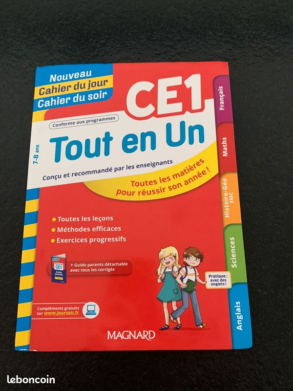 Cahier de vacances CE1 (image 1)
