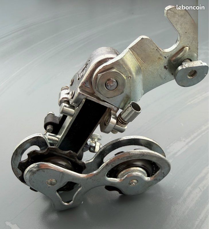 Derailleur Shimano 7 Vitesses Vtt Dérailleur Arrière Simplex SX810 - Pour Vélo Vintage Peugeot Des Années 1970 - Fabriqué En France - Occasion Bon état Pièce Vélo Vintage Bon état