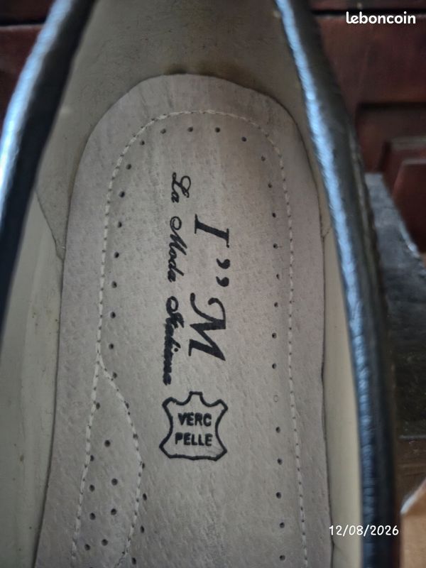 Mocassin 41 noir - envoie ok - offre ok (image 2)