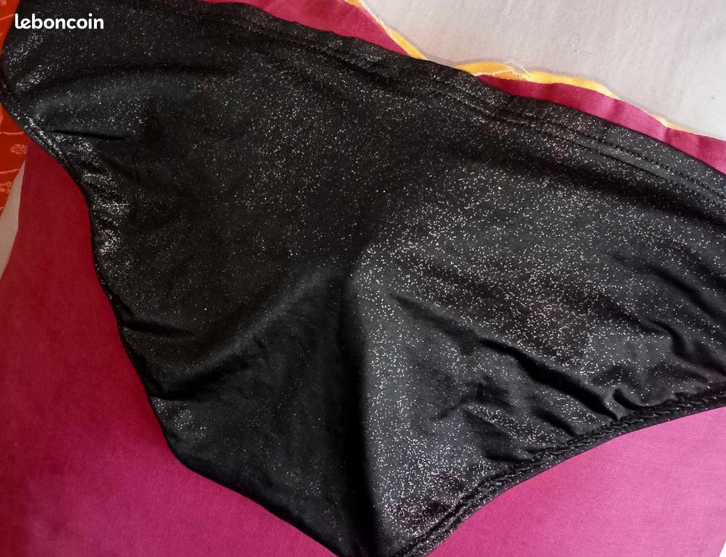 Slip Homme En Cuir Verni Brillant Avec Cordon De Serrage Et Fermeture éclair - Neuf Avec étiquettes
