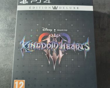 KINGDOM HEARTS III DELUXE EDITION Sur PS4 - Version Européenne - Occasion Bon état