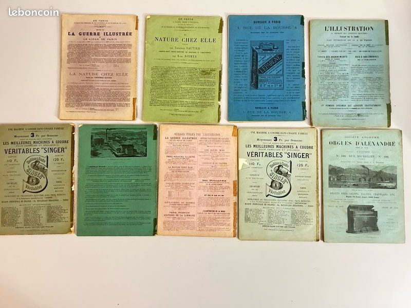 Lot de 9 almanachs L’illustration (image 2)