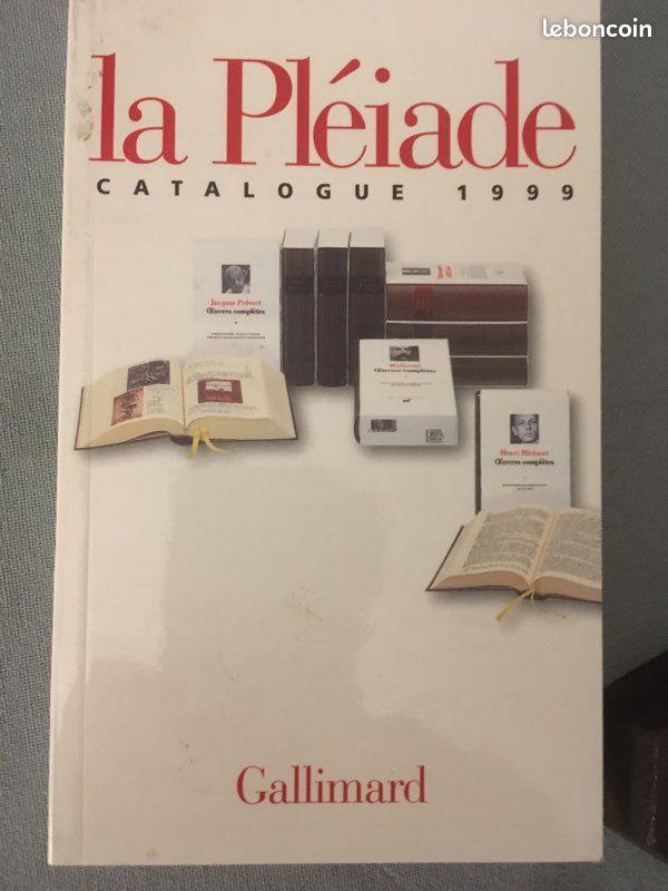 Catalogues la pleiade .. 1998 .. 1999 .. 2000 .. T (image 6)