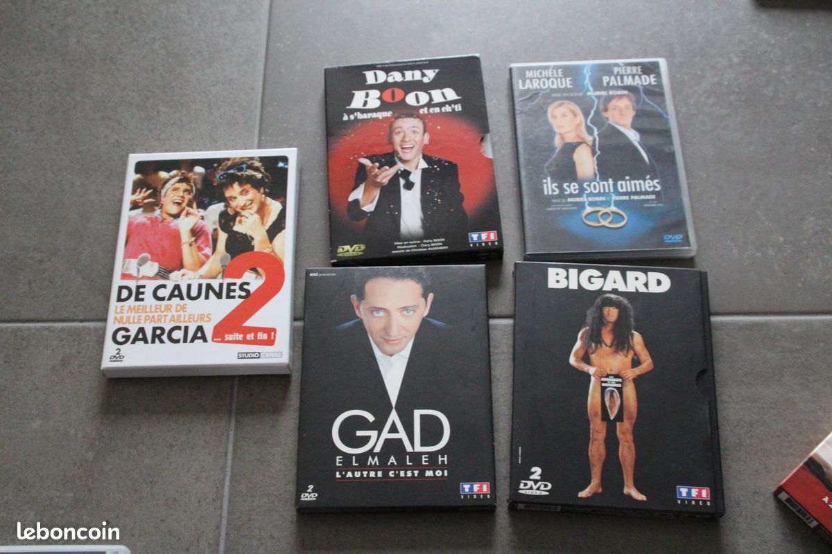 Lot de dvd humoristes (image 1)